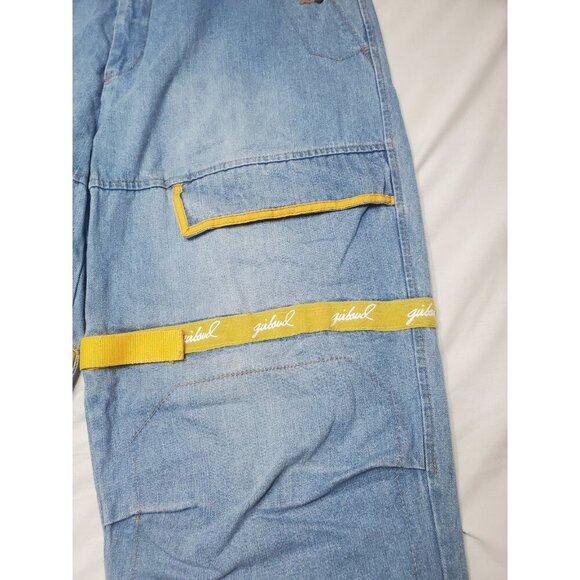 Marithe Francois Girbaud M+FG Sz 42M Shuttle Tape Denim Jeans 90s Baggy Y2K Wide - Picture 8 of 16